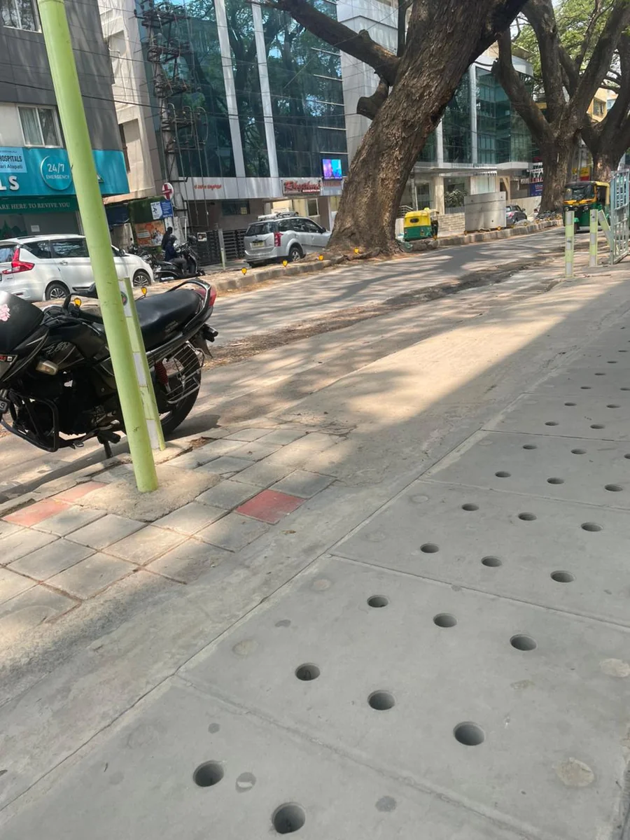 Storm-Water Flags installed at Commercial Property, Bengaluru