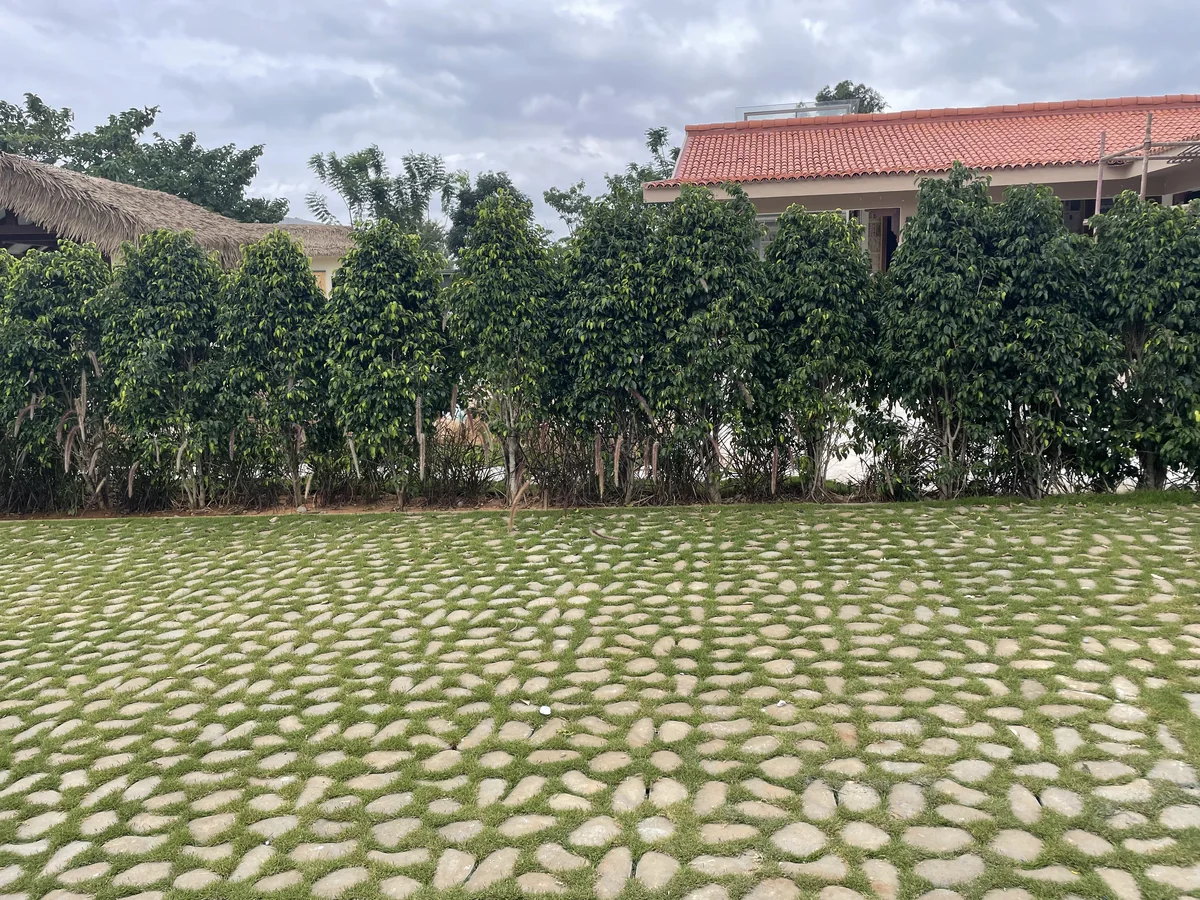 Pebble Beach & Flush installed at Eden Garden 144 Farm House, Bengaluru
