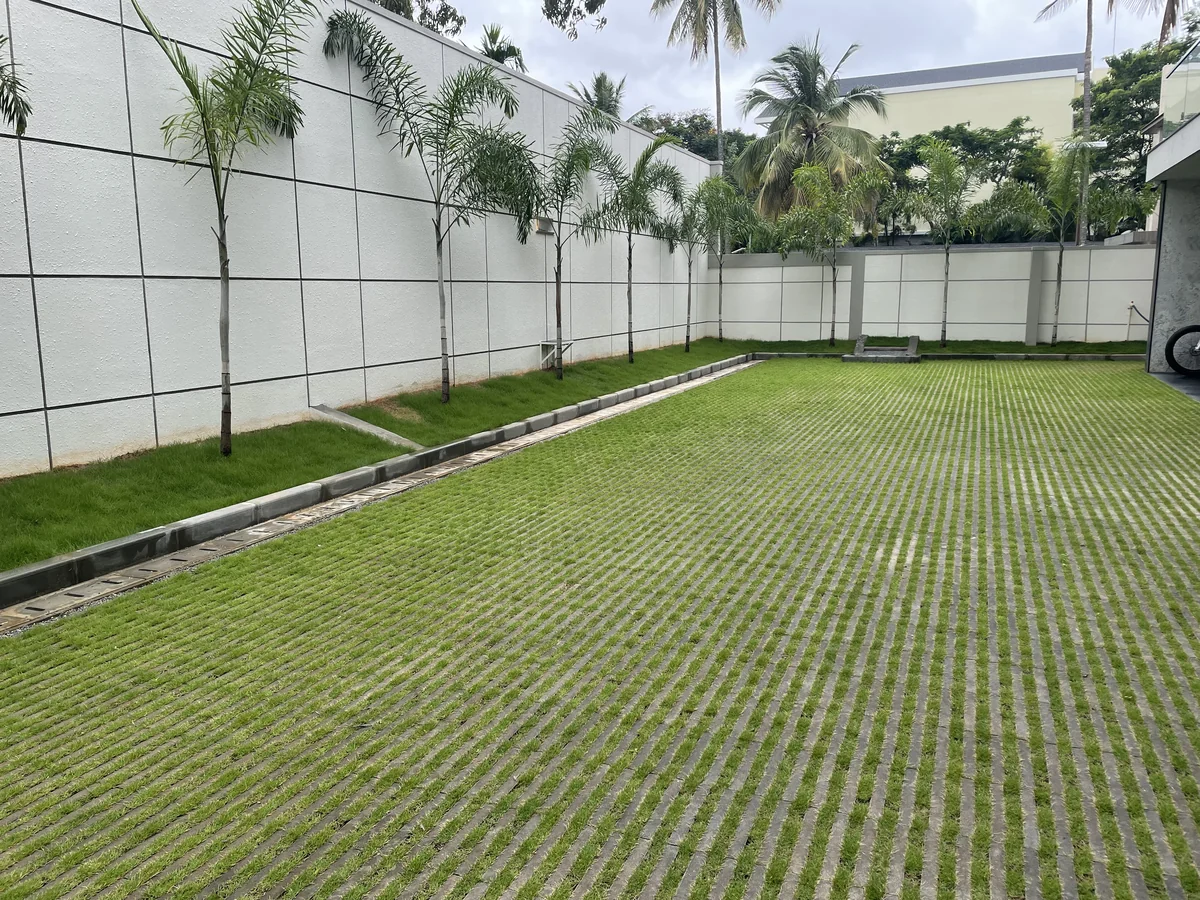 Artline & U-Shape Drain with Cover installed at G K Rajesh Nilaya, Bengaluru