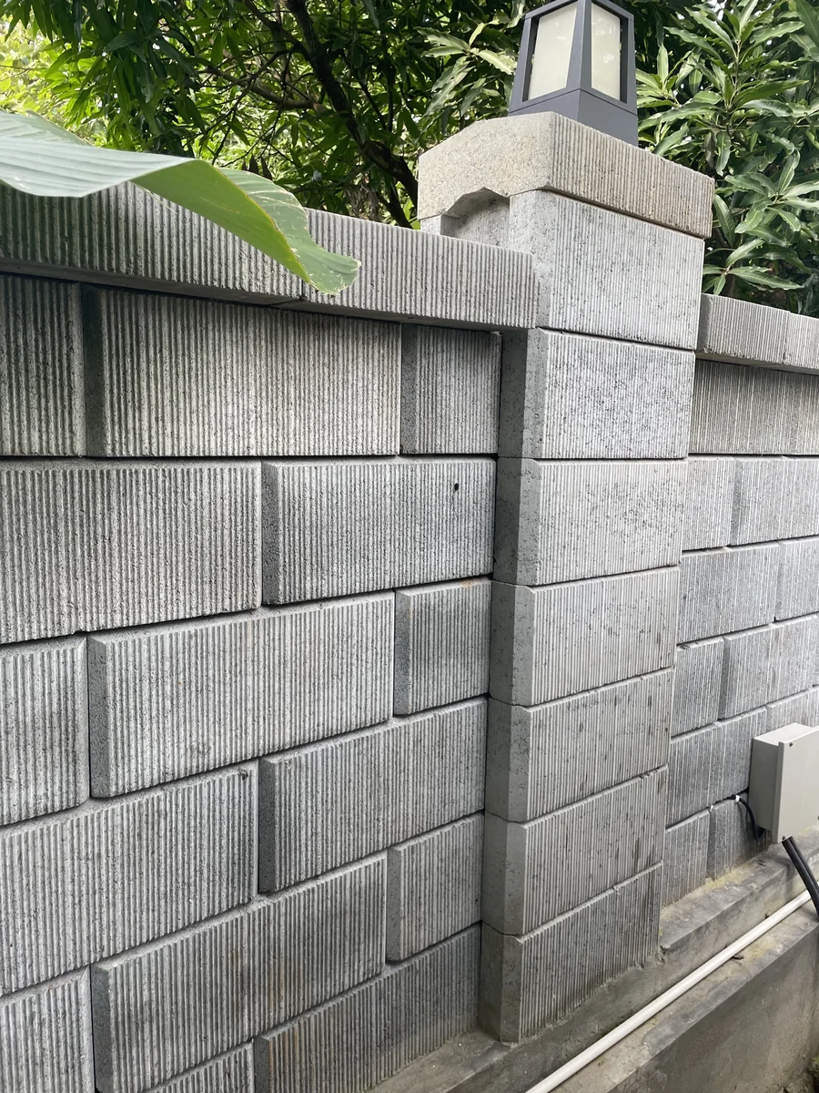 Retaining Wall installed at Gokul Farm House, Bengaluru