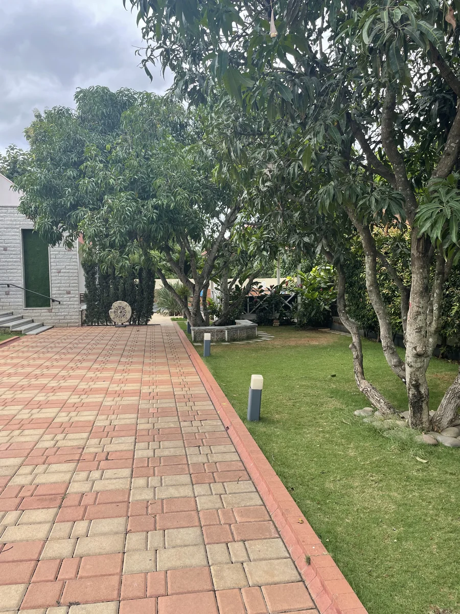 Flexi Paver & Garden Edging installed at Gundappa Farm House, Bengaluru