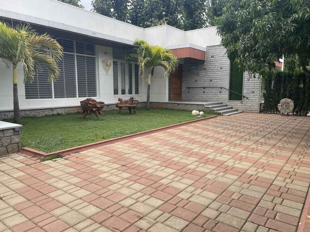 Flexi Paver & Garden Edging installed at Gundappa Farm House, Bengaluru