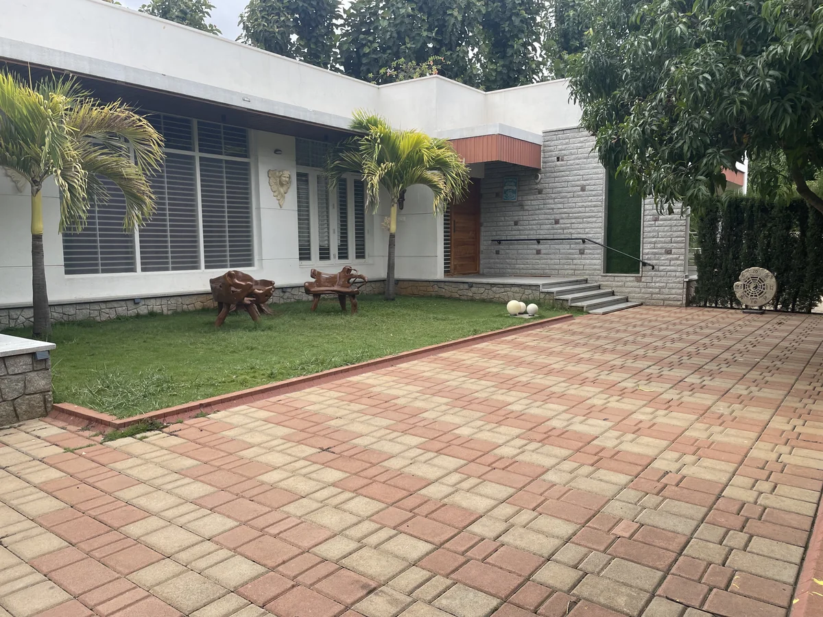 Flexi Paver & Garden Edging installed at Gundappa Farm House, Bengaluru