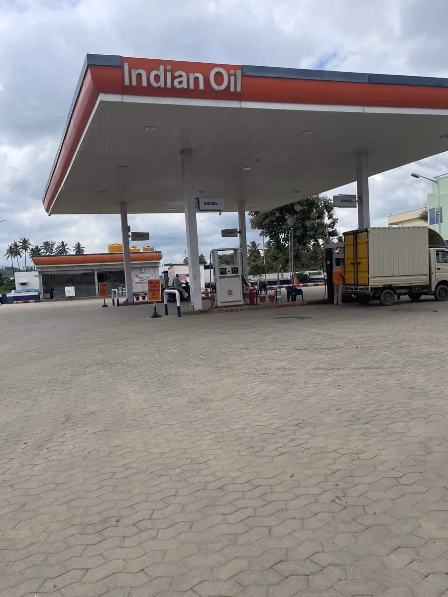 S-Lock @ Indian Oil Petrol Bunk, Bengaluru