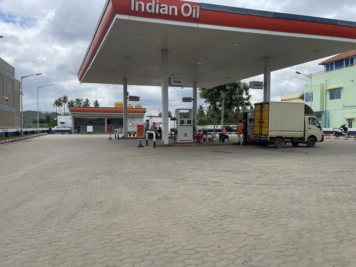 S-Lock @ Indian Oil Petrol Bunk, Bengaluru