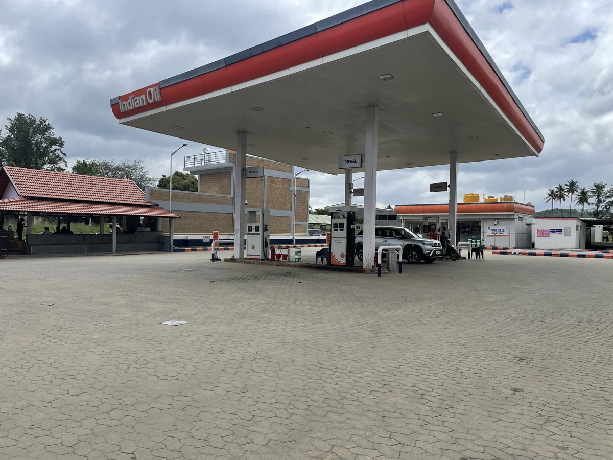 S-Lock @ Indian Oil Petrol Bunk, Bengaluru