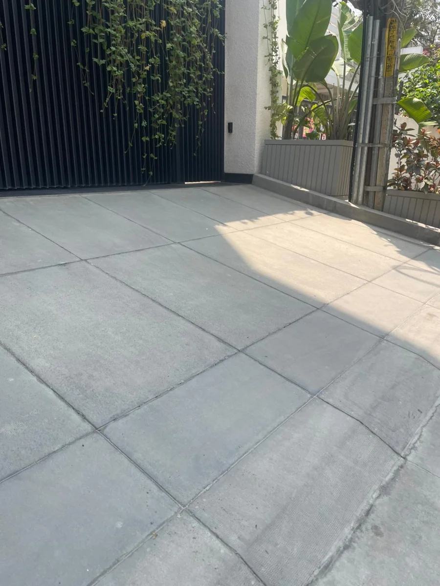 Solid Slab & Half Batter installed at Individual House, Bengaluru