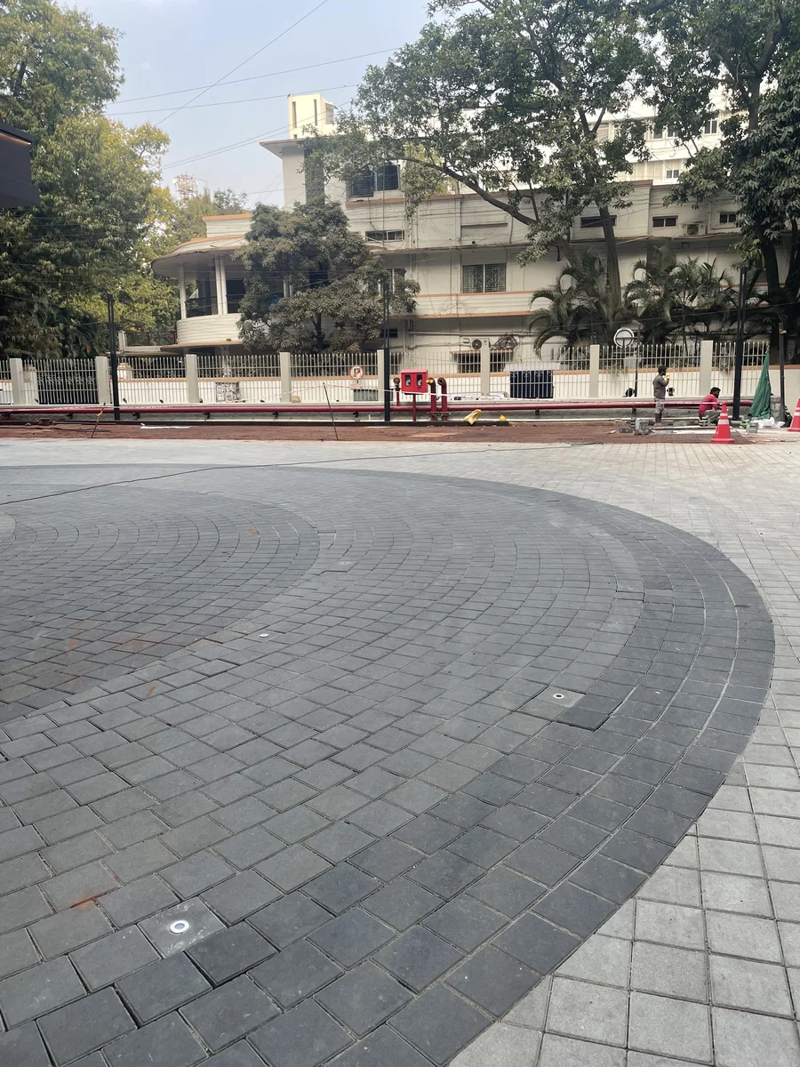 Square Paver installed at Indiqube Symphony, Bengaluru