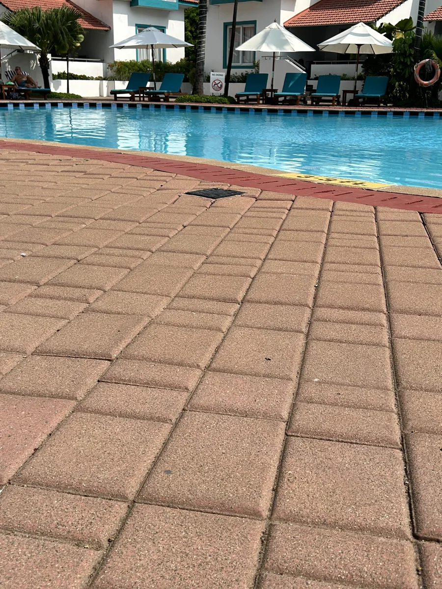 Flexi Paver installed at Karma Royal Haathi Mahal, Goa