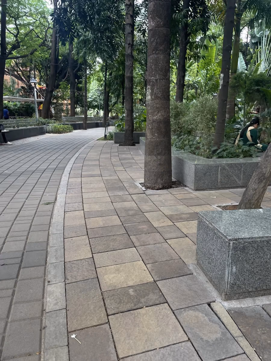 Wet Pressed Flush @ Nandini Layout Circular Park, Bengaluru
