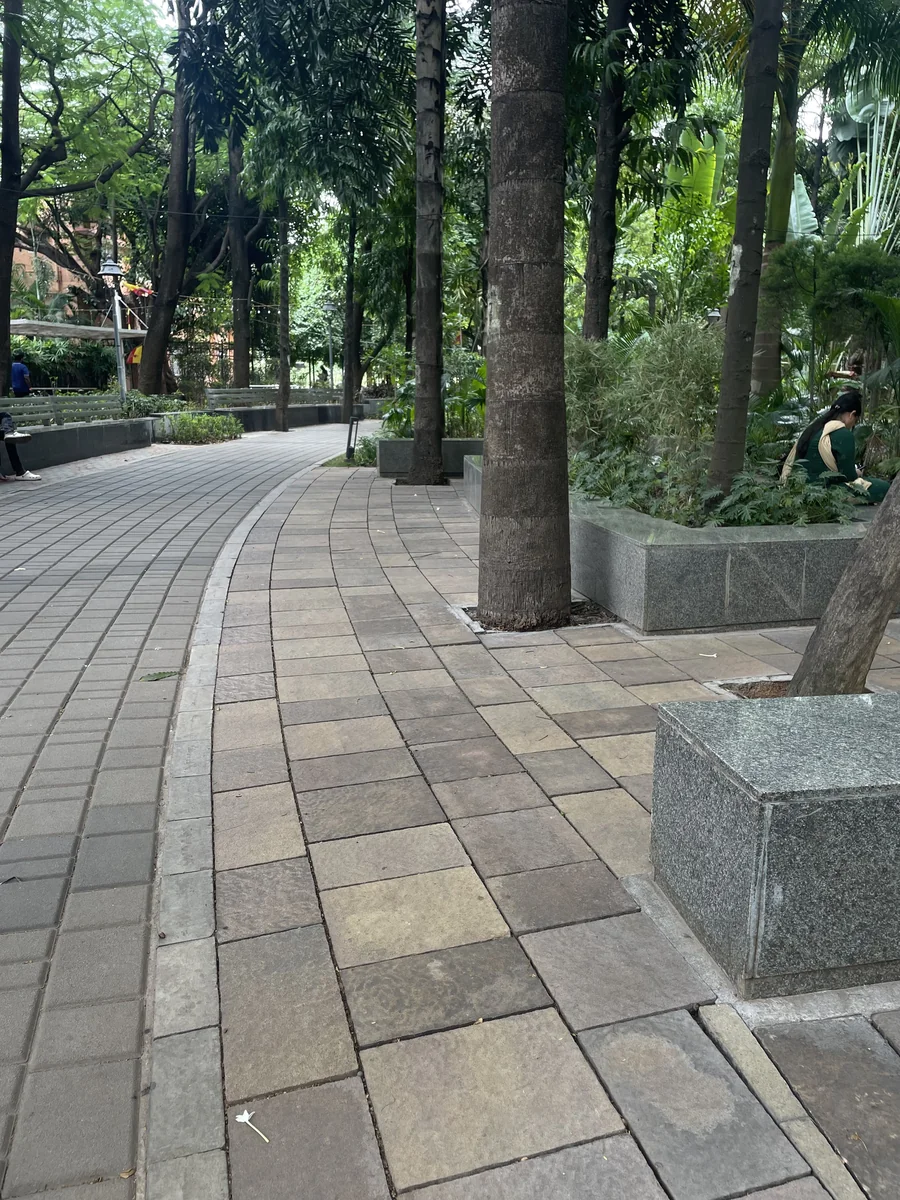 Flush, Tivoli & Flexi Paver installed at Nandini Layout Circular Park, Bengaluru