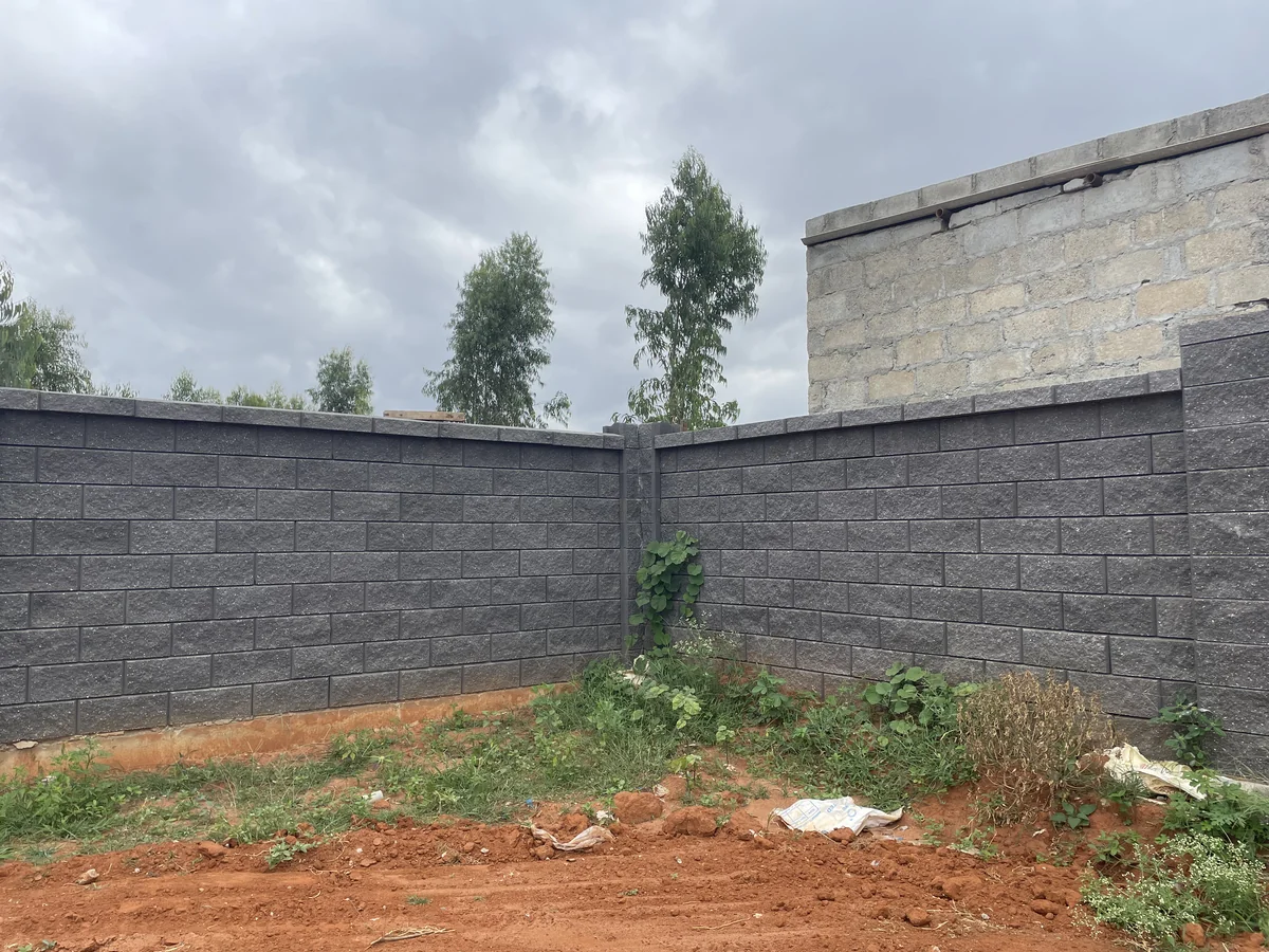 Allan Blocks Fence System @ Ruchira Villas, Bengaluru