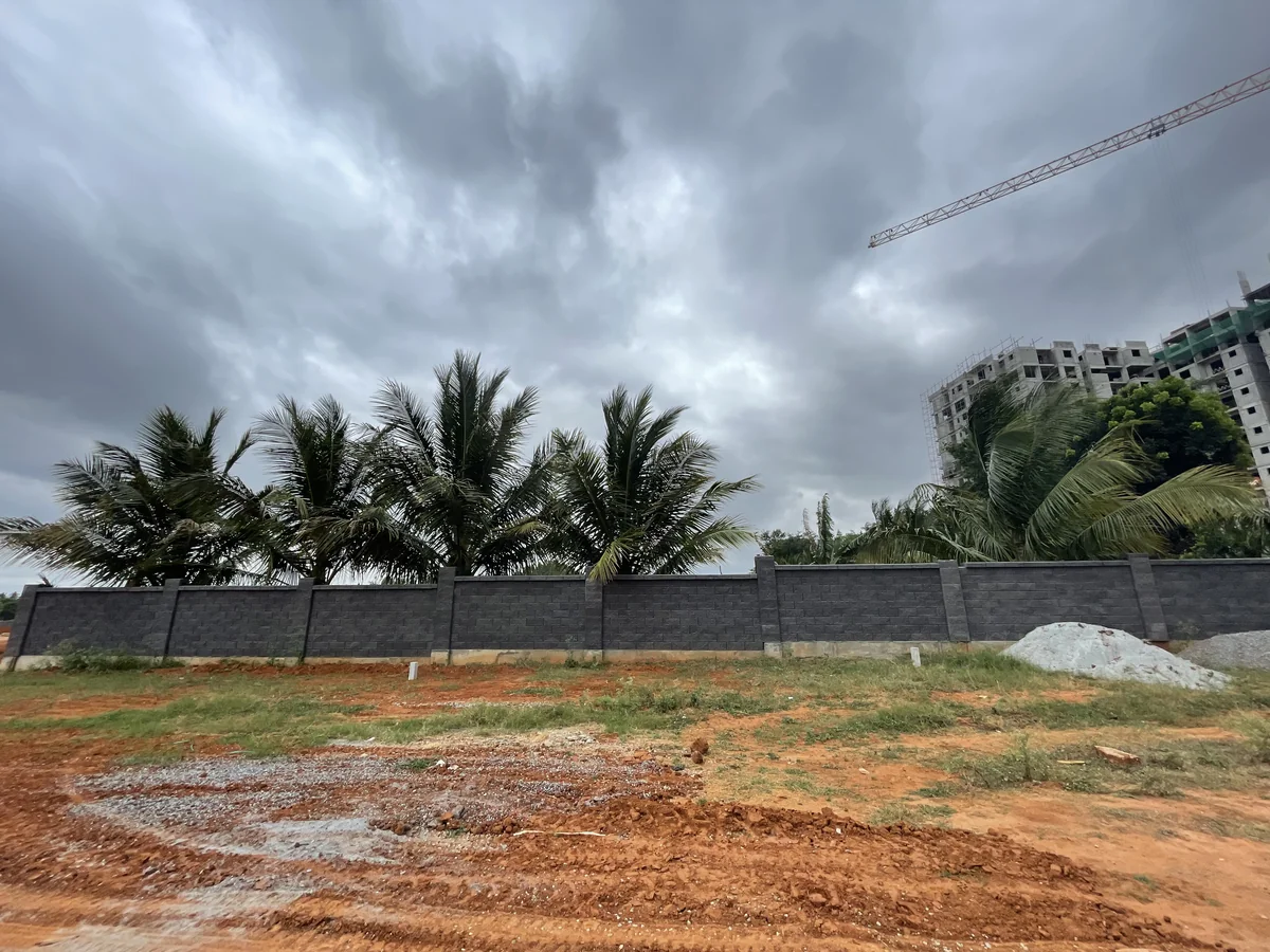 Allan Blocks Fence System @ Ruchira Villas, Bengaluru