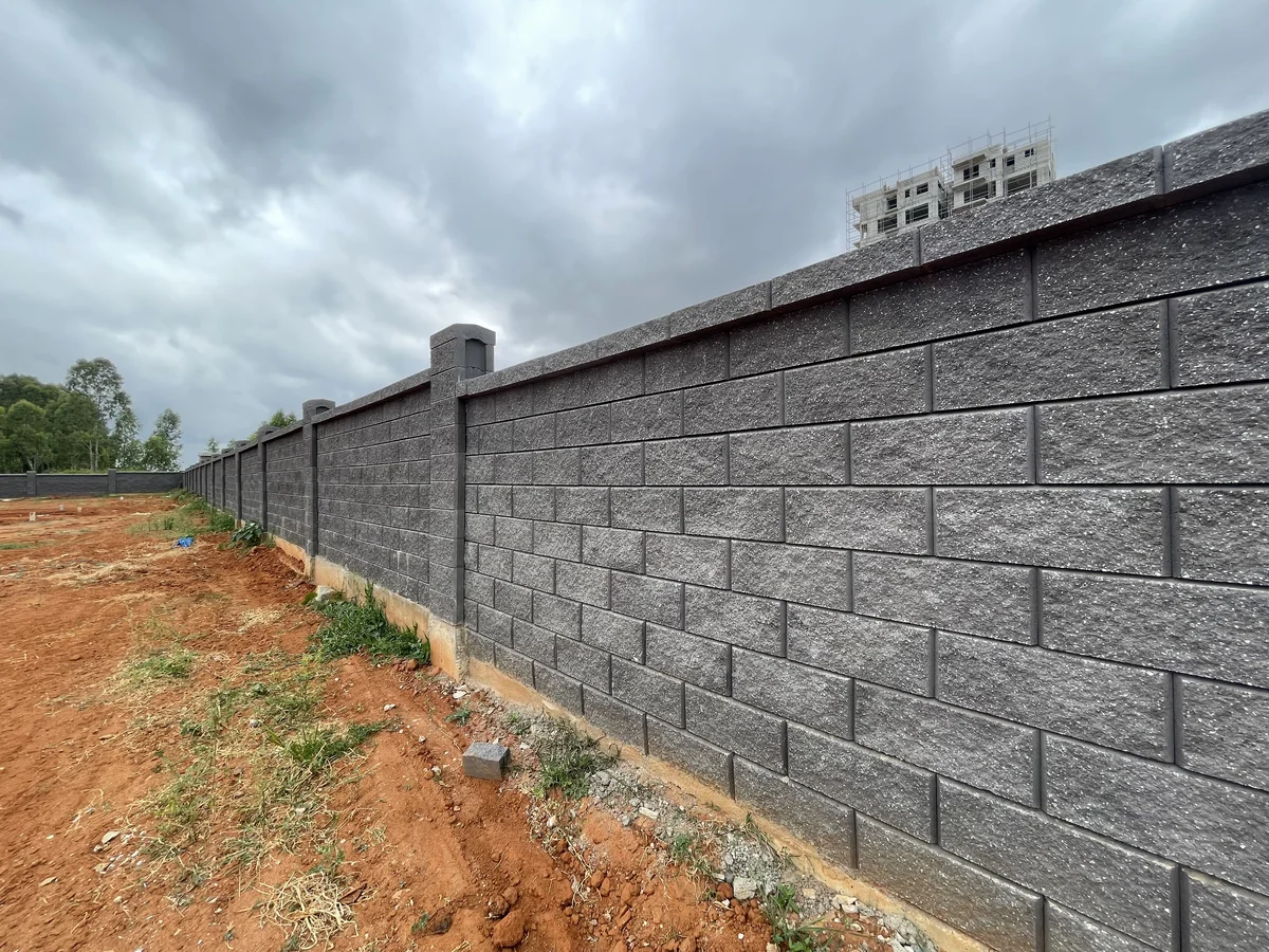Allan Blocks Fence System @ Ruchira Villas, Bengaluru