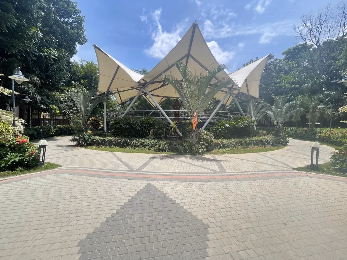Concrete Cobble @ Sri Sri Sri Balagangadharanatha Swamy Park, Bengaluru