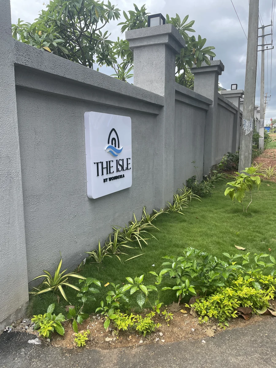 Garden Edging @ Isle by Wonderla, Ramanagara