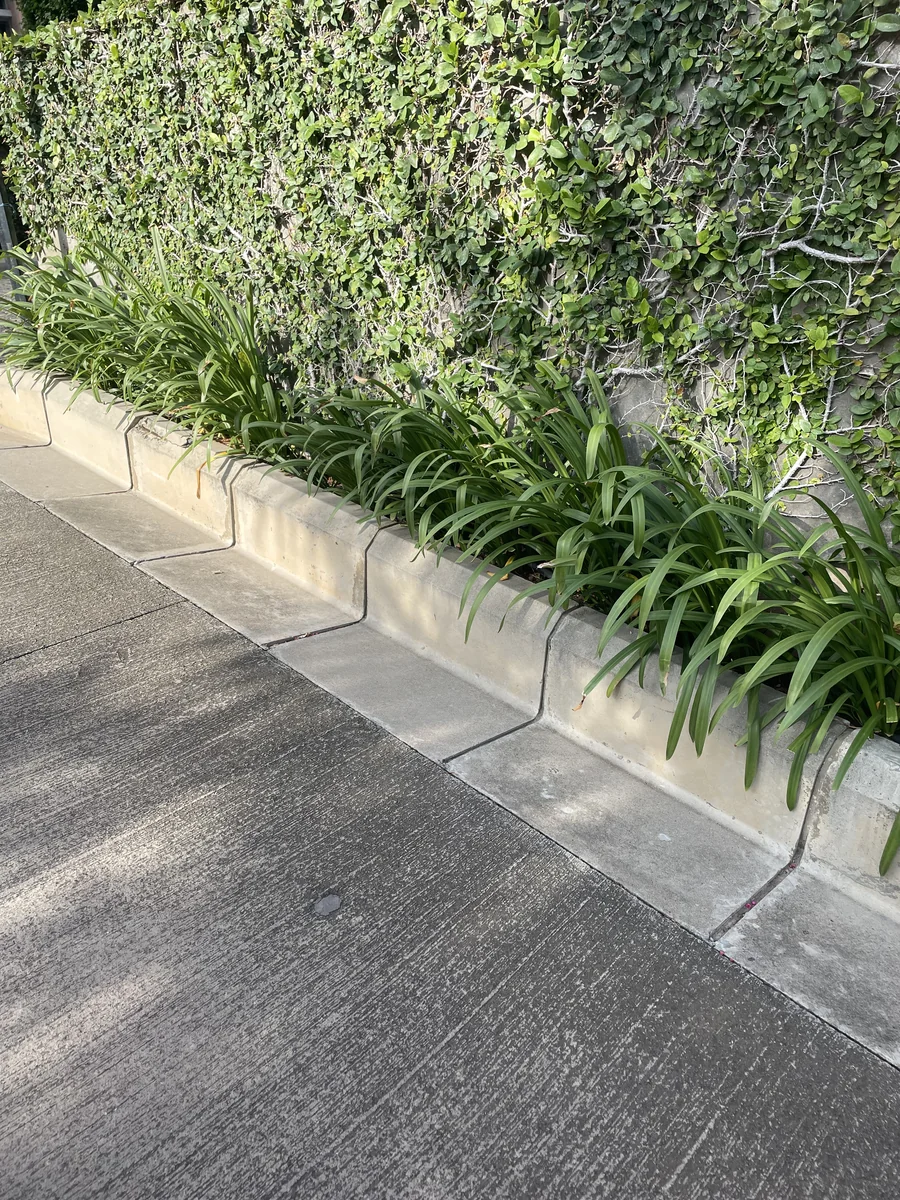 L-Shaped Kerb with Drain @ Total Environment The Magic Faraway Tree, Bengaluru