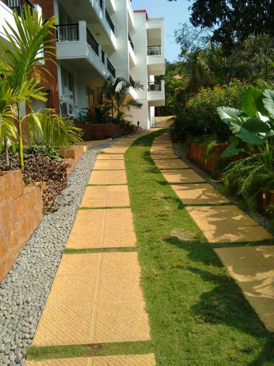 Tuscan Stone installed at Vianaar Constraints, Goa