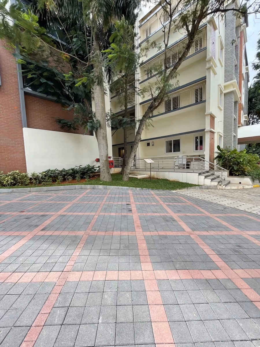 Concrete Cobble @ Kumarans School, Bengaluru