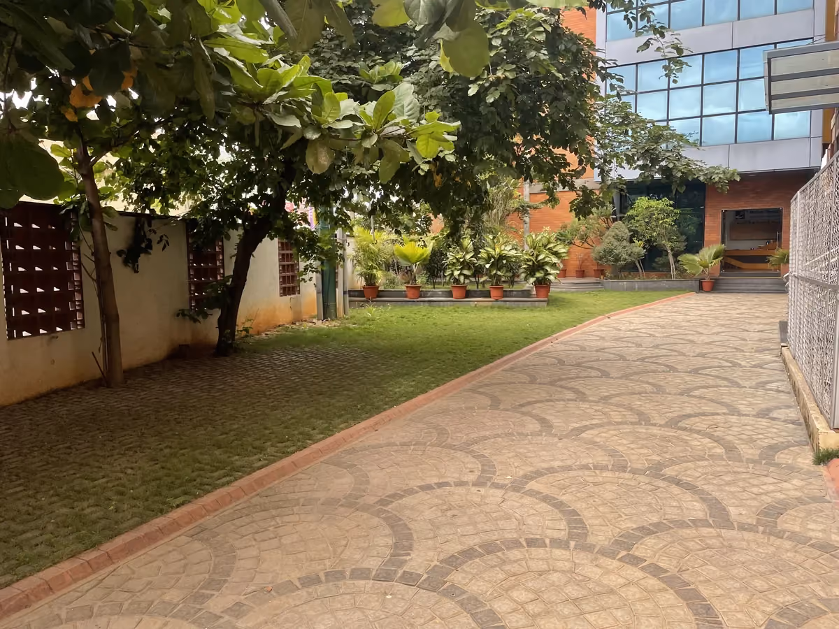 Concrete Cobble @ Mother Terassa School, Bengaluru