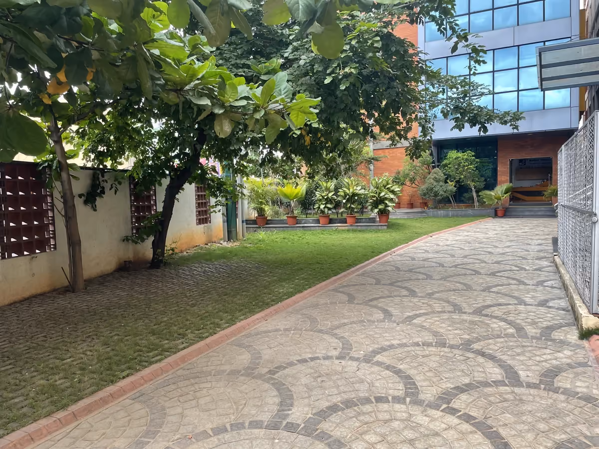Concrete Cobble @ Mother Terassa School, Bengaluru