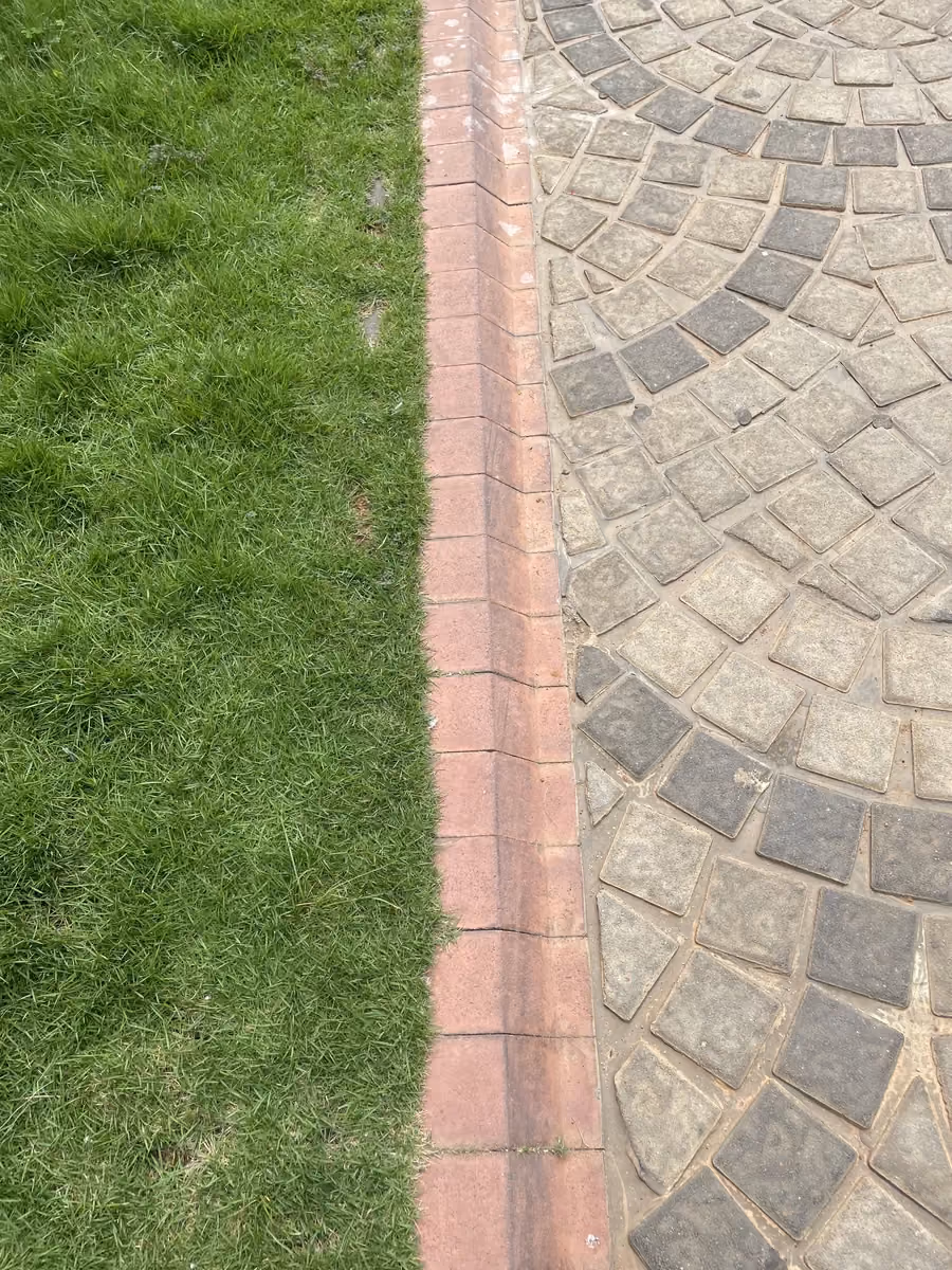 Concrete Cobble @ Mother Terassa School, Bengaluru
