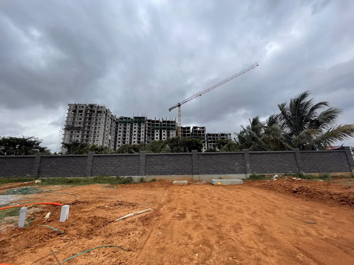 Allan Blocks Fence System @ Ruchira Villas, Bengaluru