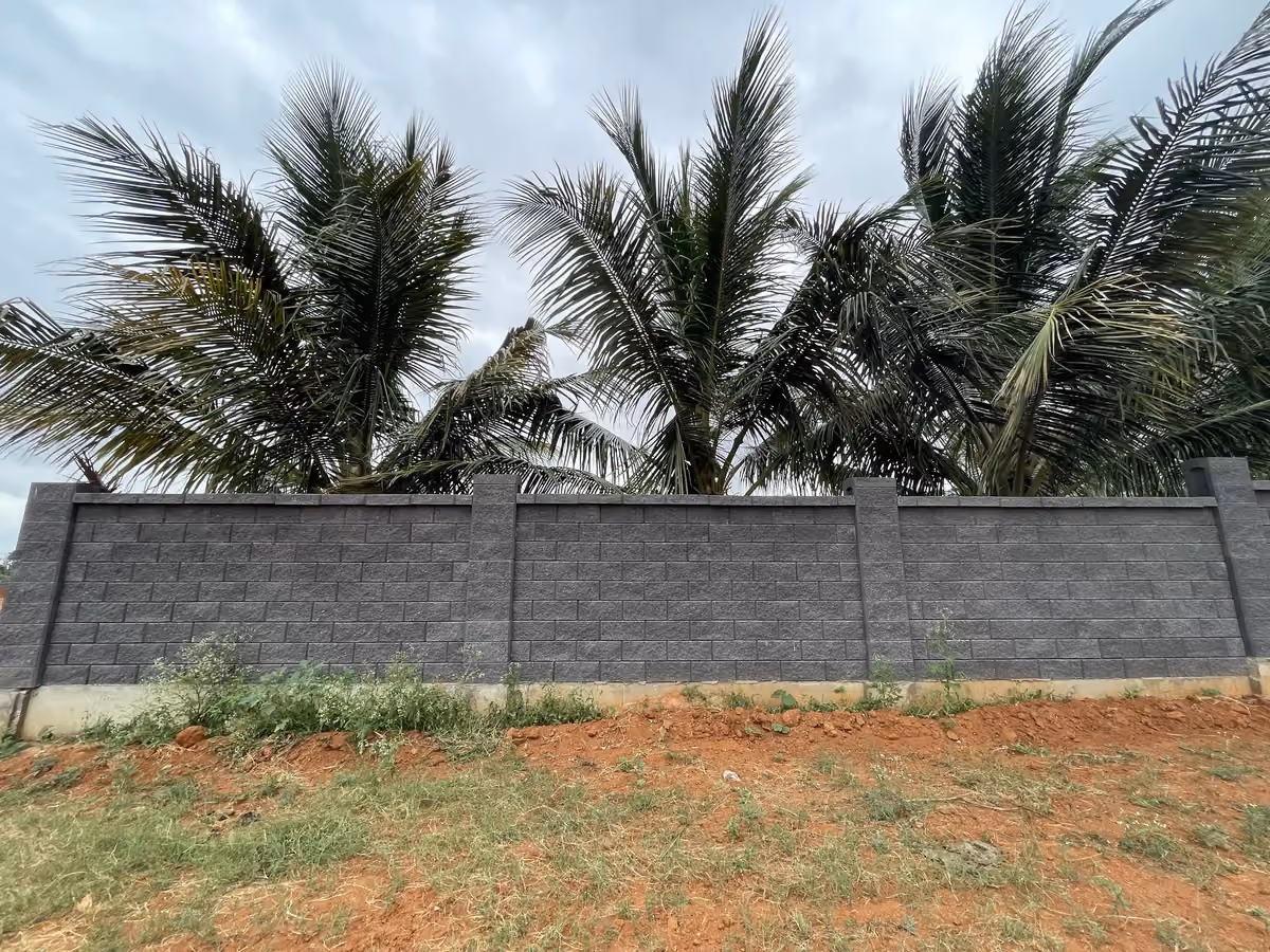 Allan Blocks Fence System @ Ruchira Villas, Bengaluru