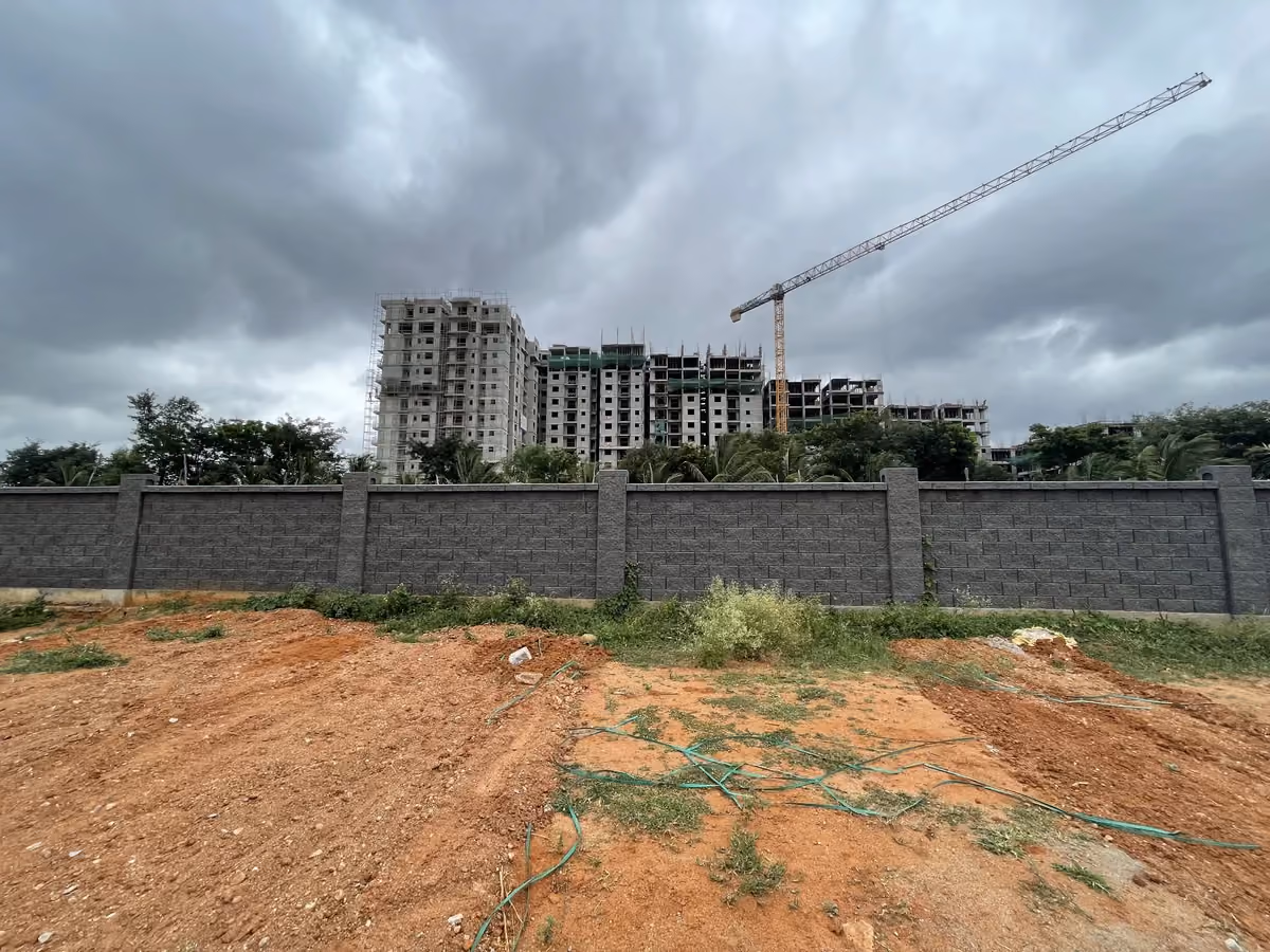 Allan Blocks Fence System @ Ruchira Villas, Bengaluru