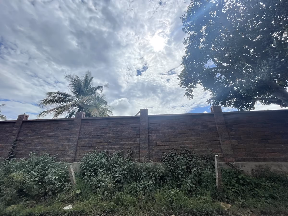 Allan Blocks Fence System @ Shivakumar Farmland, Bengaluru