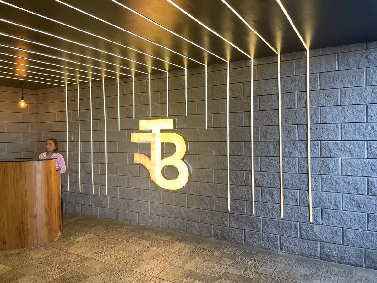 Allan Blocks Fence System @ The Brew Factory, Bengaluru