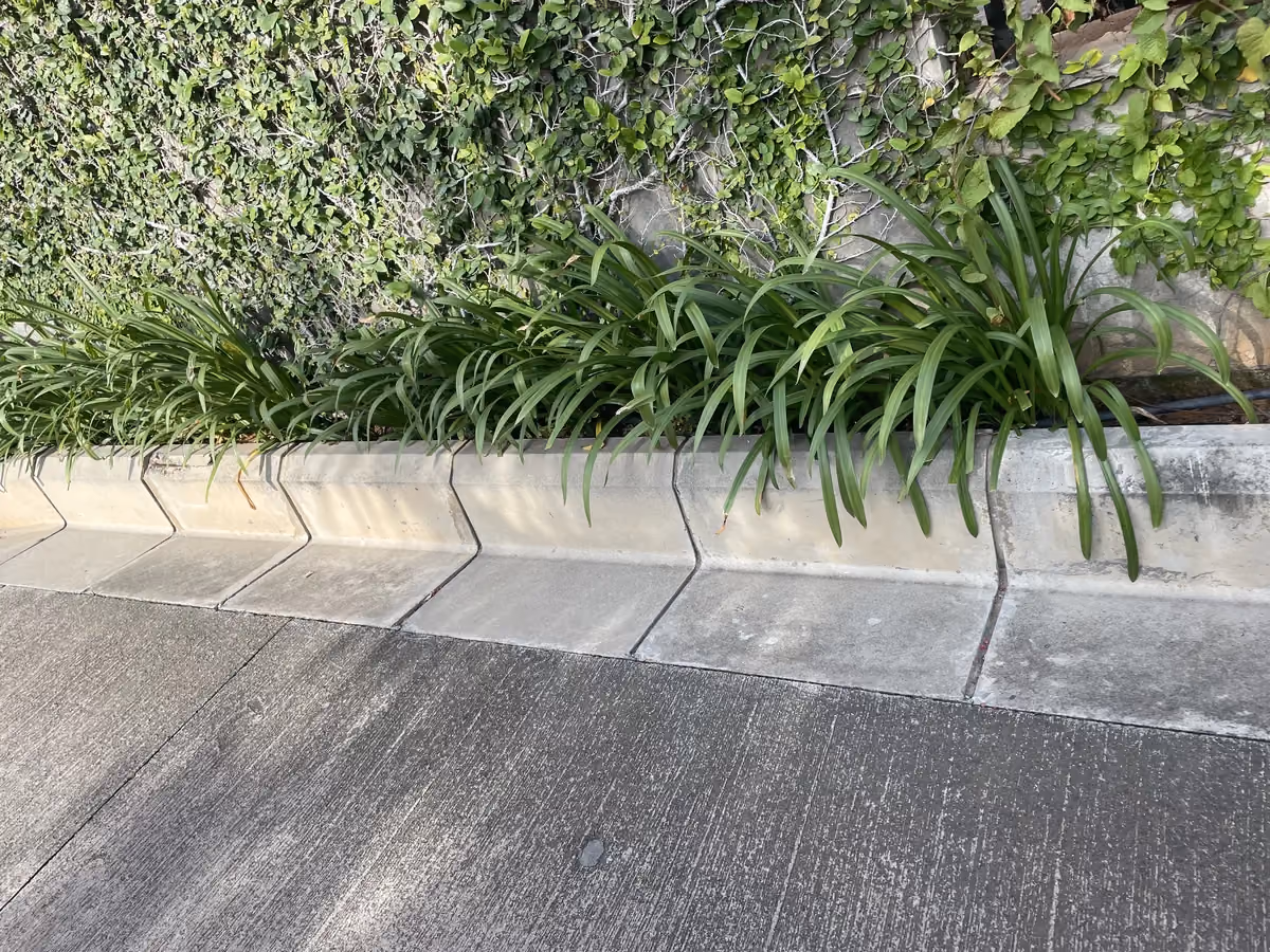 L-Shaped Kerb with Drain @ Total Environment The Magic Faraway Tree, Bengaluru