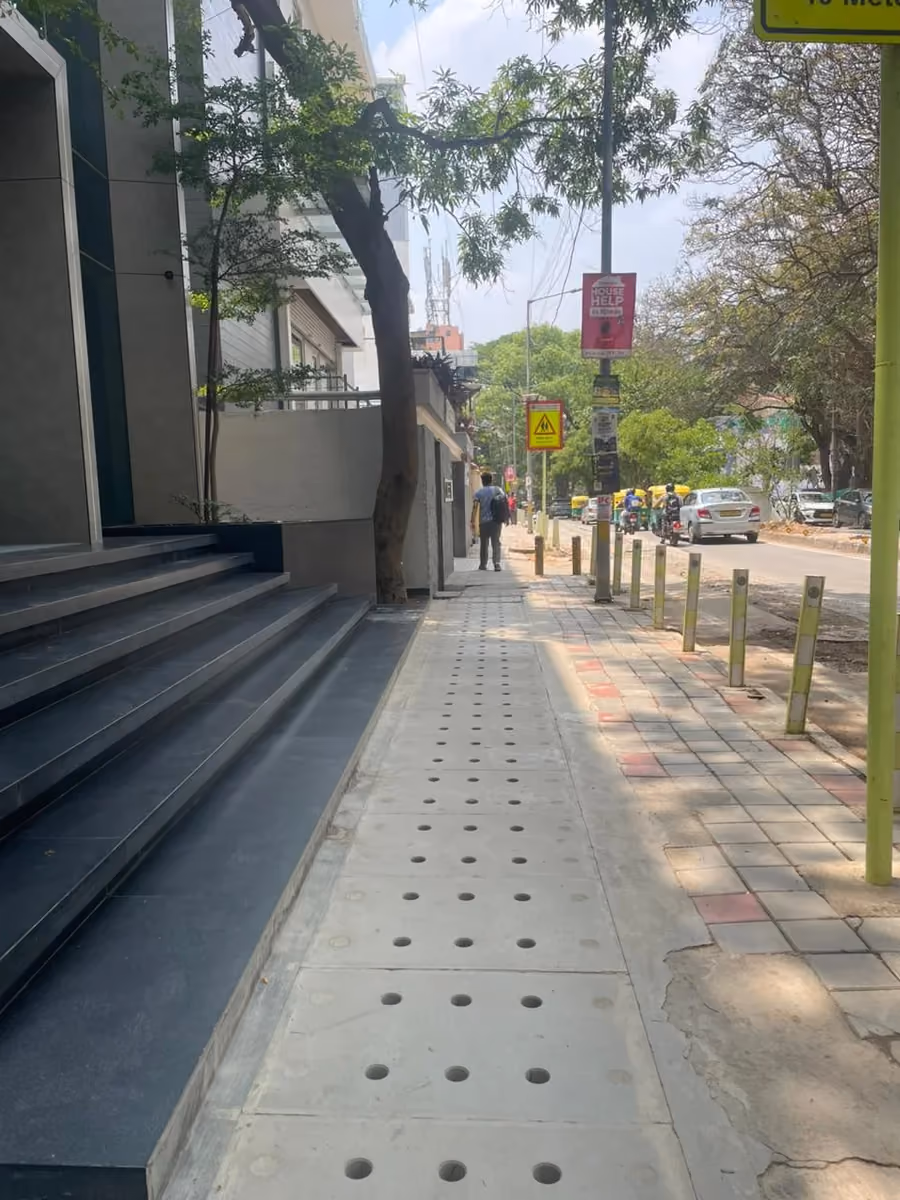 Storm-Water Flags @ Commercial Property Indiranagar, Bengaluru