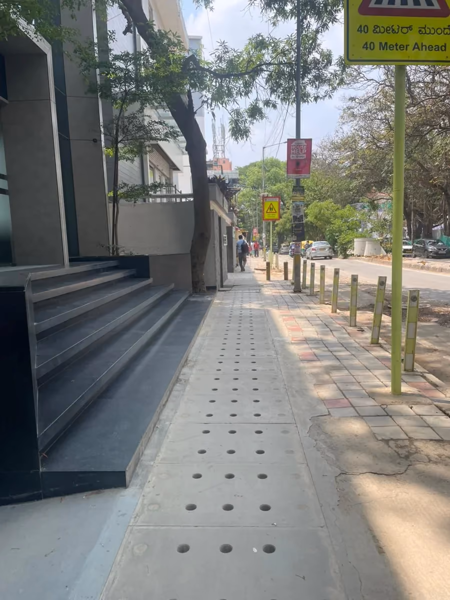 Storm-Water Flags @ Commercial Property Indiranagar, Bengaluru