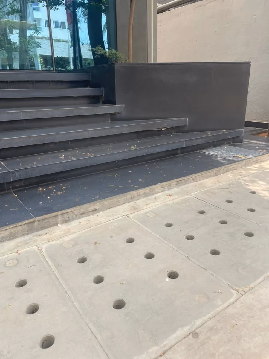 Storm-Water Flags @ Commercial Property Indiranagar, Bengaluru