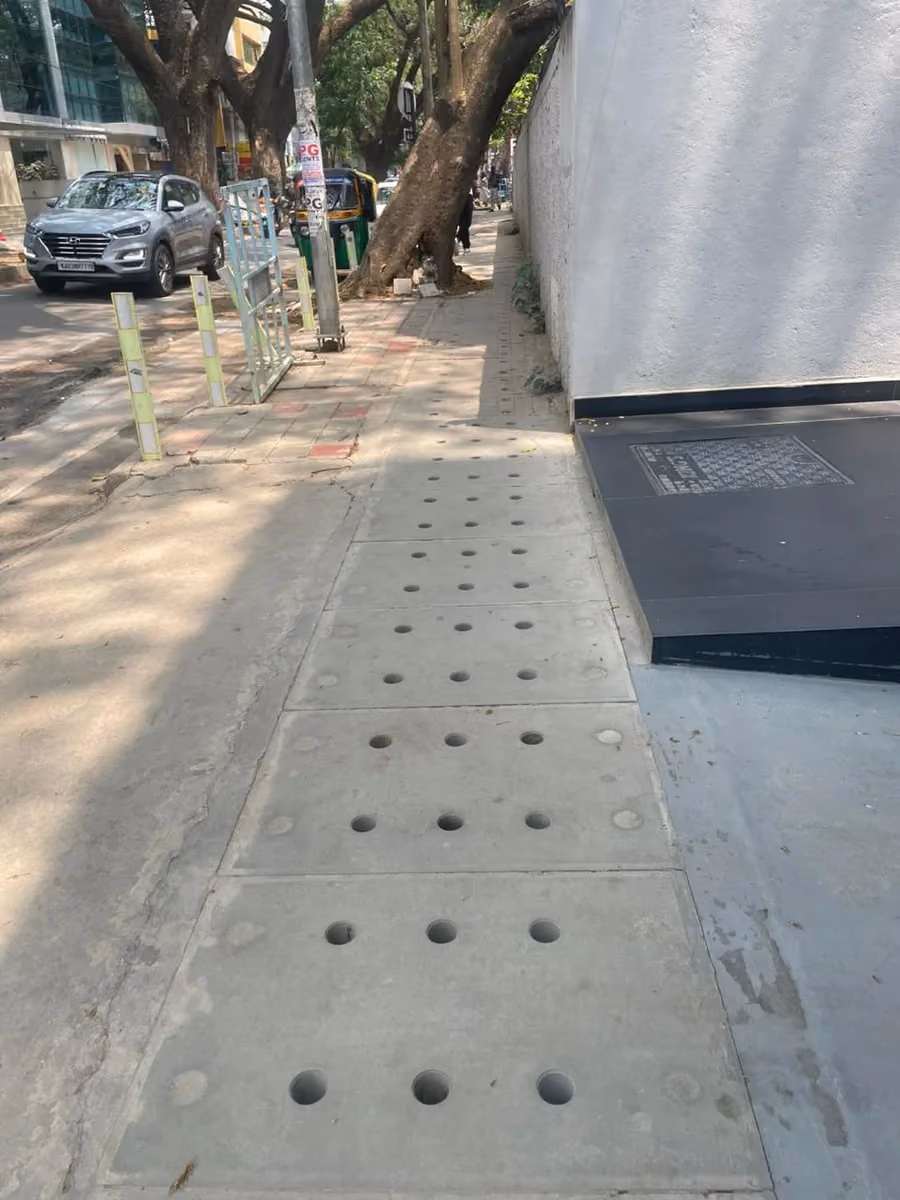 Storm-Water Flags @ Commercial Property Indiranagar, Bengaluru