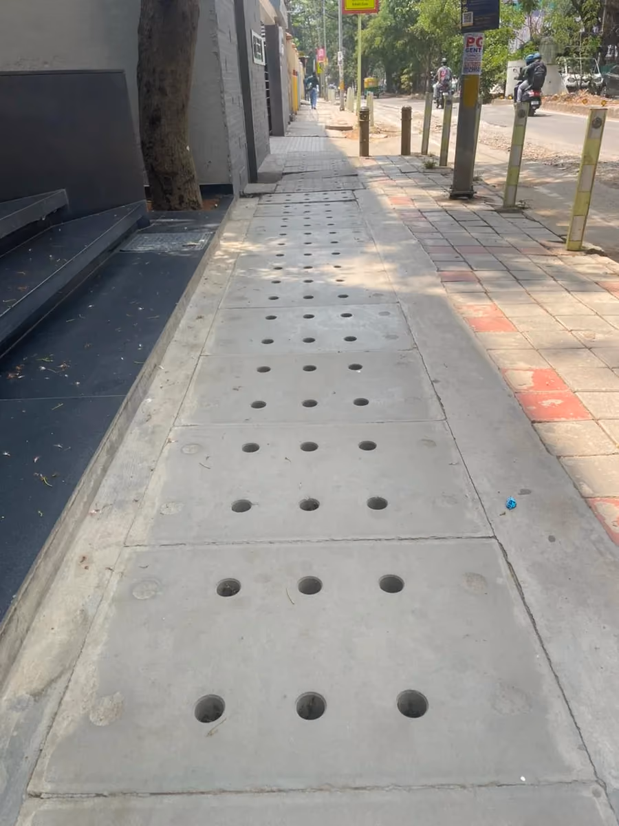 Storm-Water Flags @ Commercial Property Indiranagar, Bengaluru