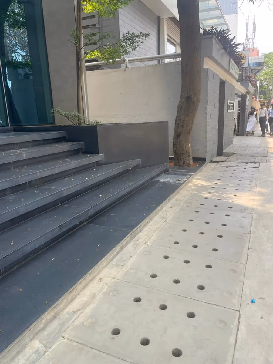 Storm-Water Flags @ Commercial Property Indiranagar, Bengaluru