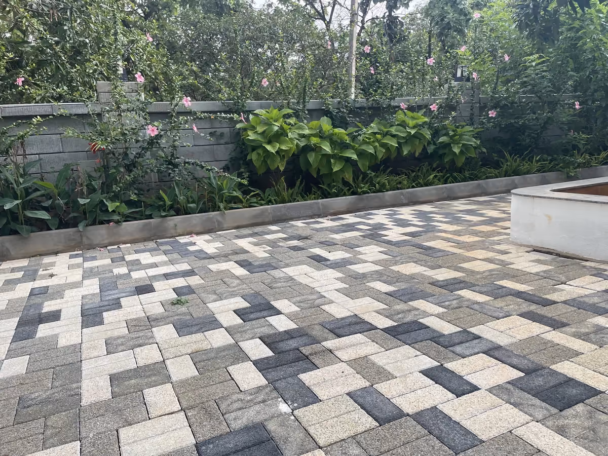 Washed Paver @ Gokul Farm House, Bengaluru