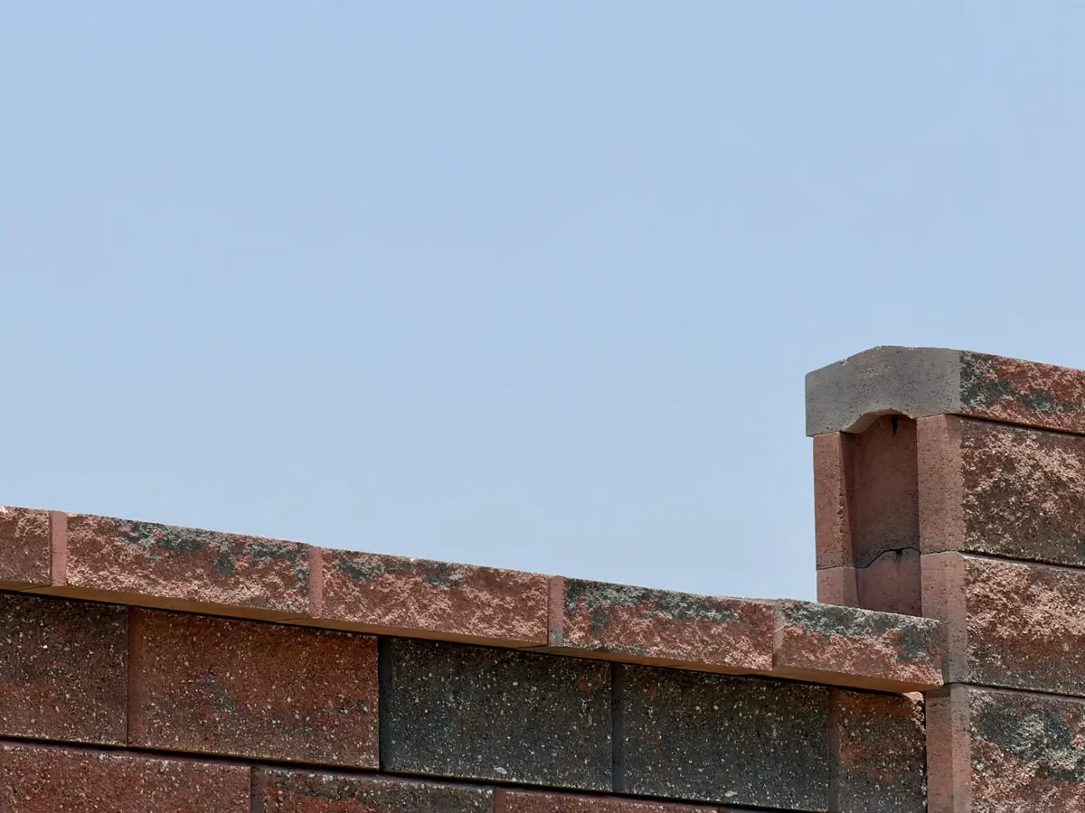 Allan Blocks Fence System @ Nagraj Farmland, Bengaluru