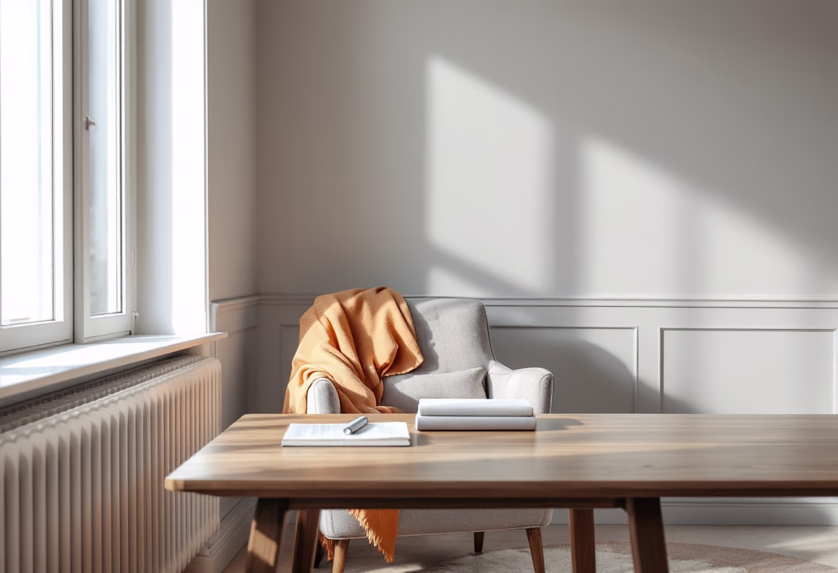 reading nook with books for accountant & cpa firm