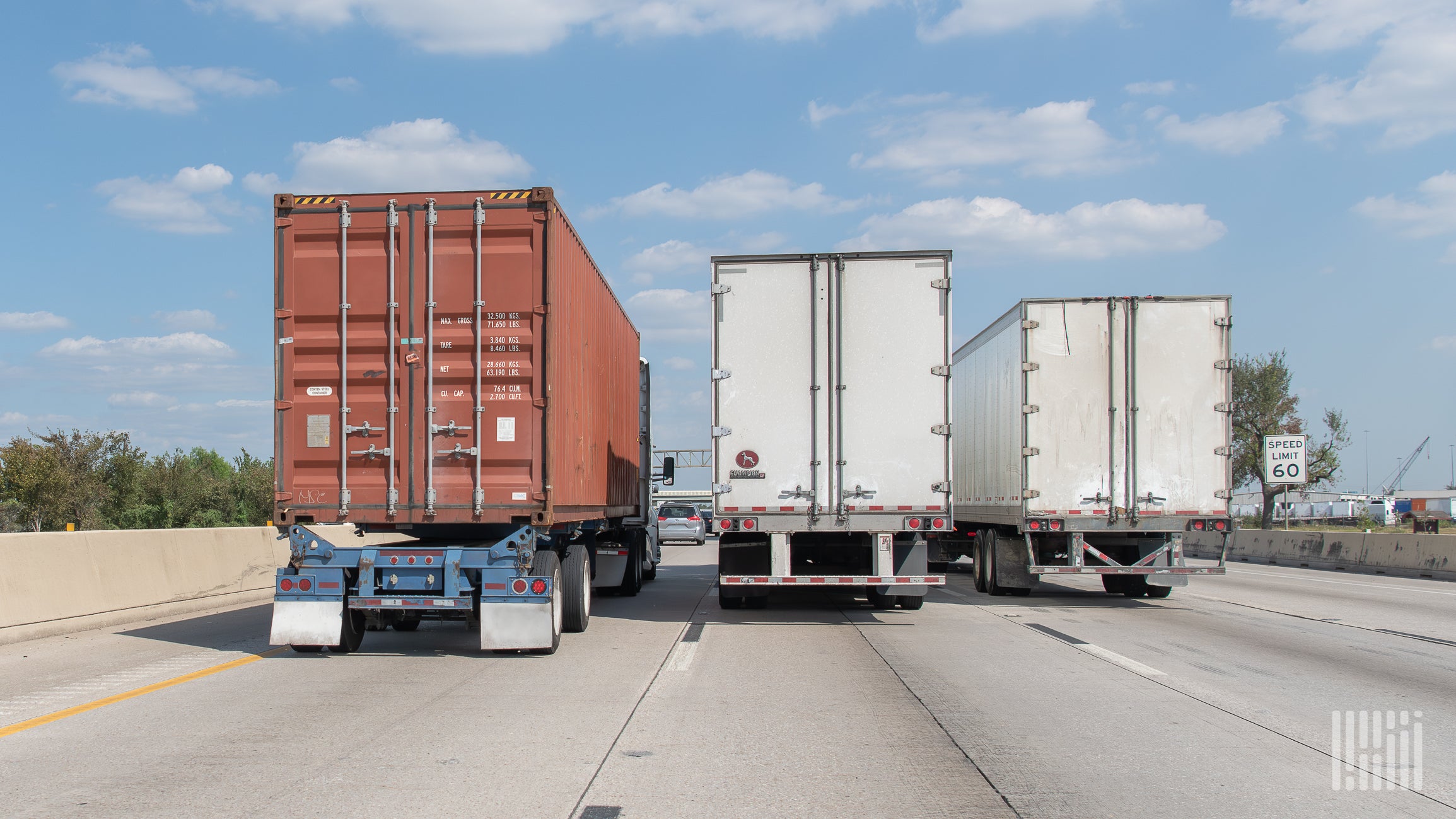 International freight on the highway