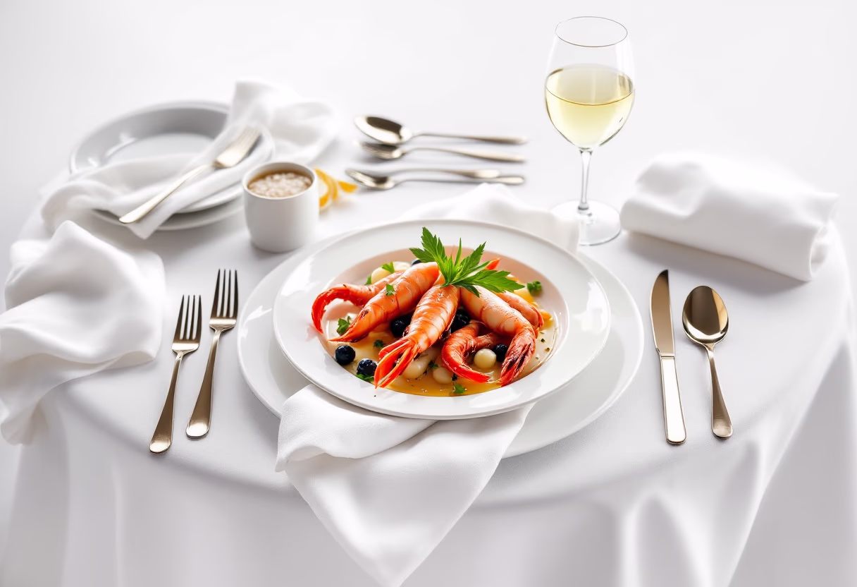 [background image] image of dining experience (for a seafood restaurant)