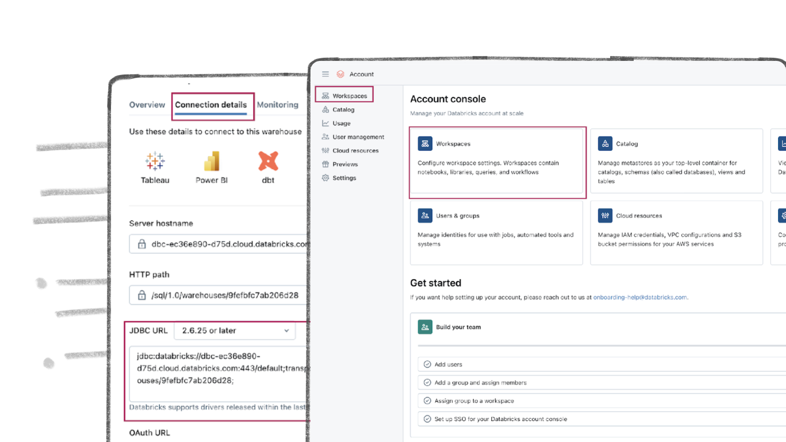 Databricks Warehouse Set Up