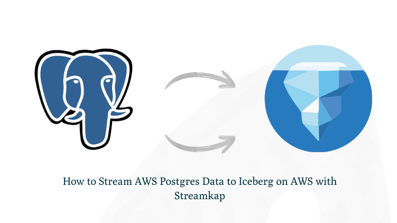How to Stream AWS Postgres Data to Iceberg on AWS with Streamkap