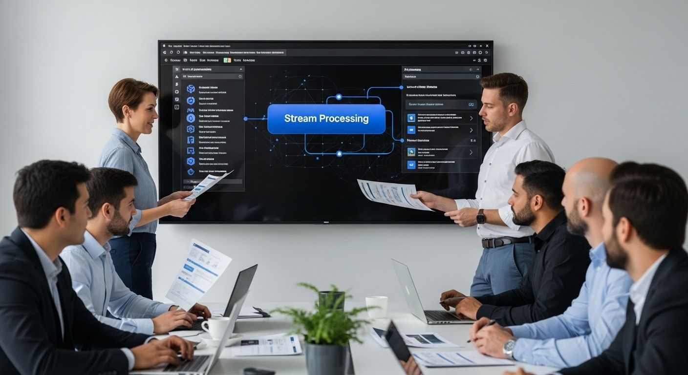 Kafka stream processing analytics image