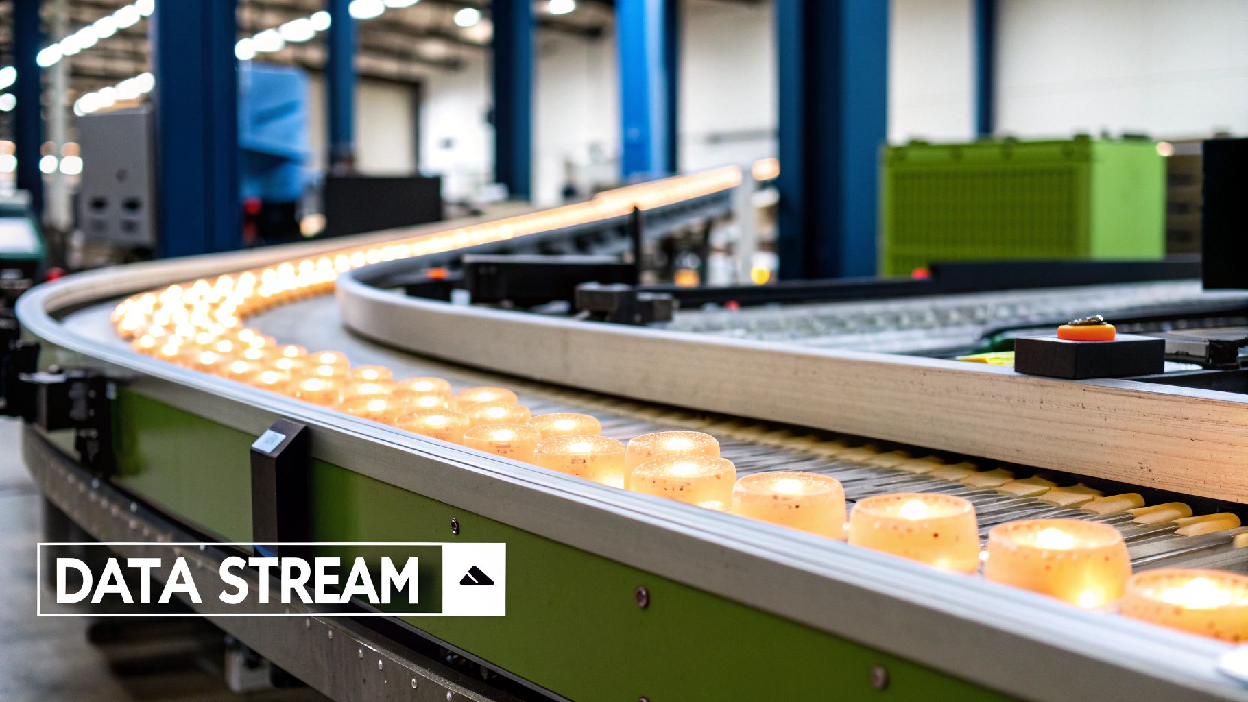 Diagram showing the flow of real-time data architectures