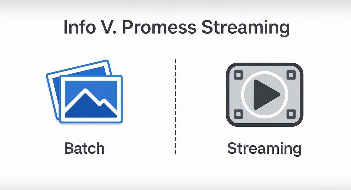 Infographic about streaming data platform