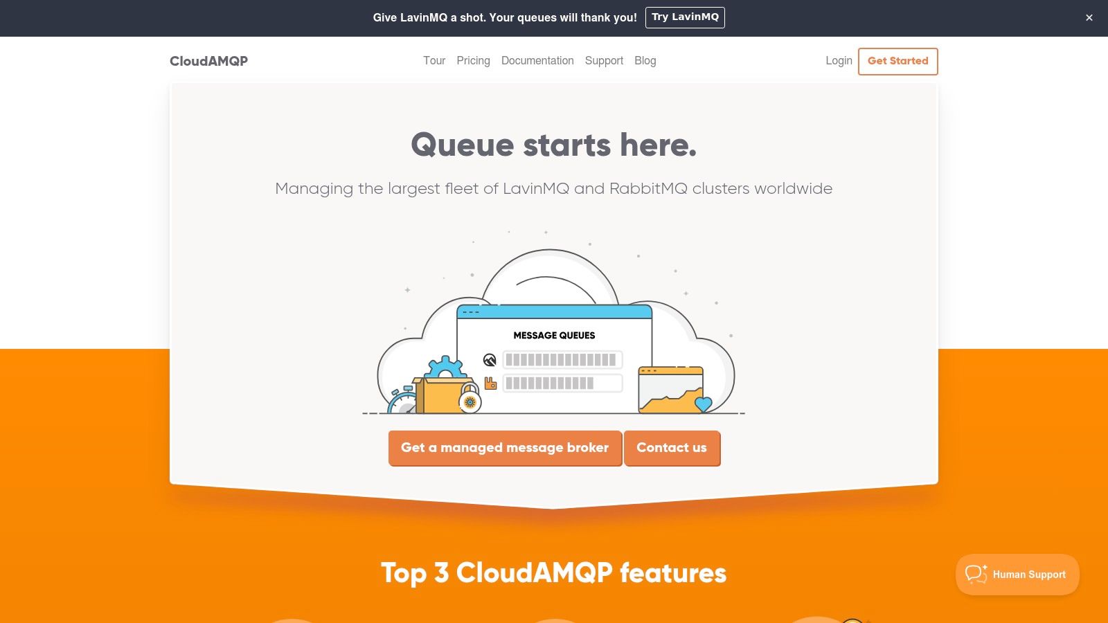 CloudAMQP (Managed RabbitMQ)