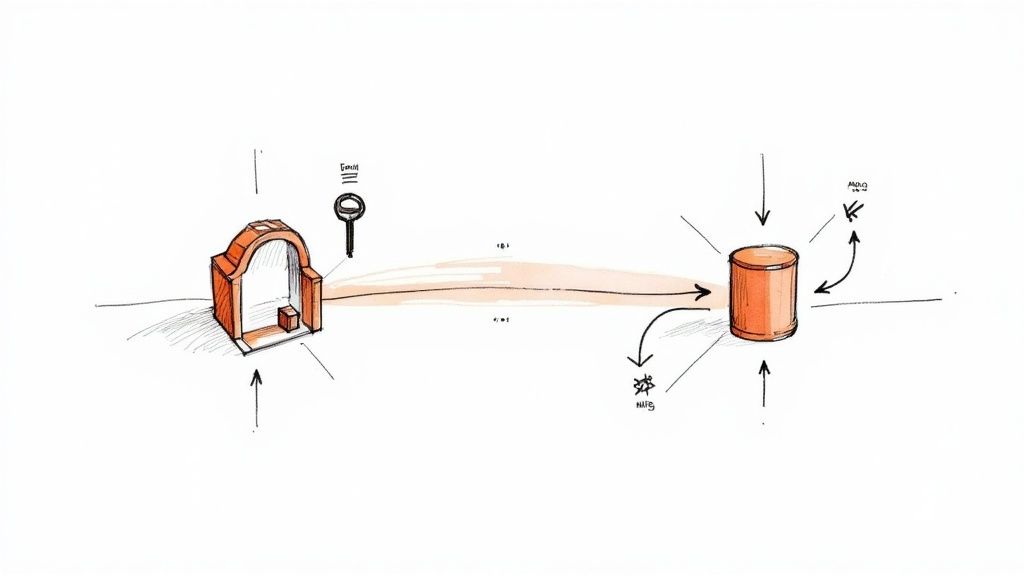 Change data capture with ssh tunnels and port forwarding